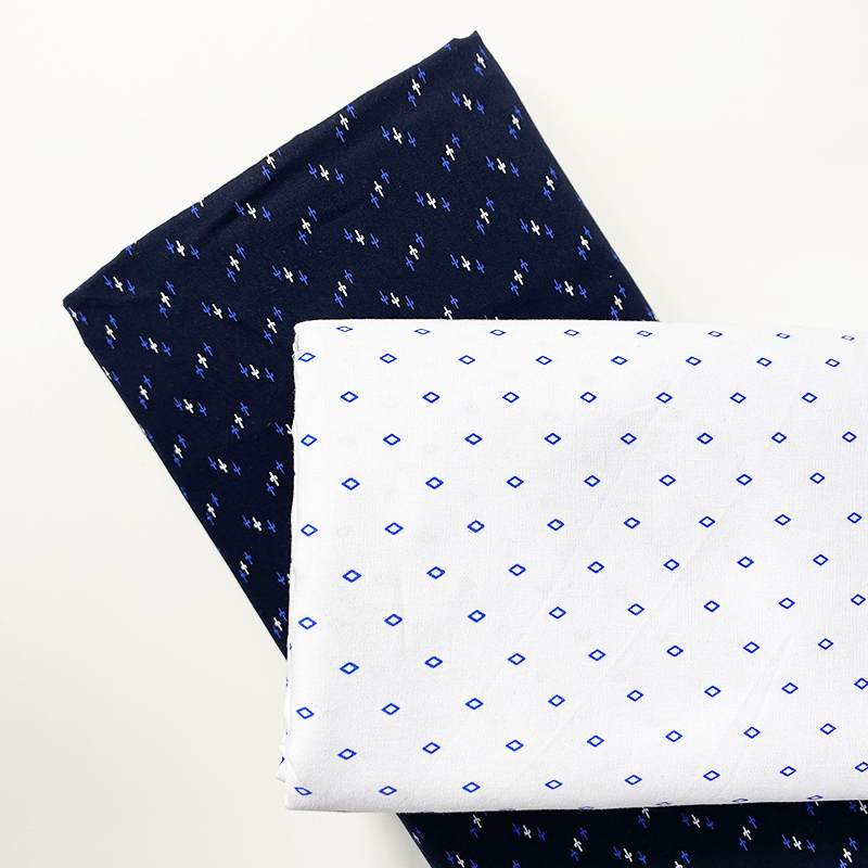 100% cotton woven fabric for men shirt, short, Pajamas with air jet quality continuous reactive printing 40sx40s