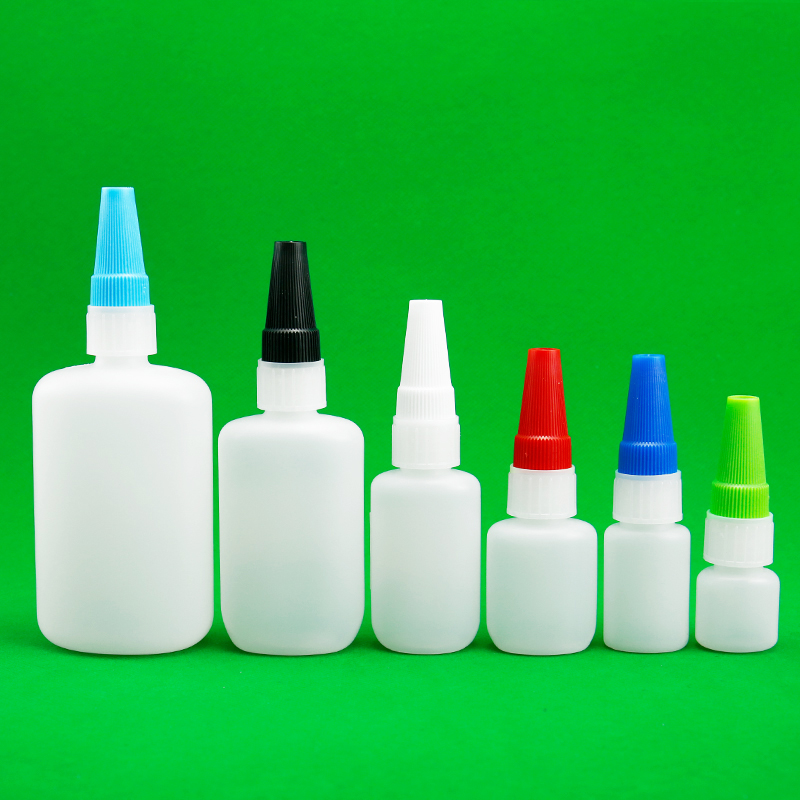 Empty 5ml Squeeze Instant Glue Cyanoacrylate Bottle Adhesive Glue Bottle For bottles plastic manufacturing