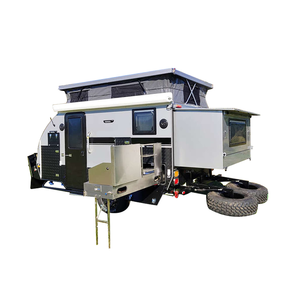 Small Awesome Ultra Lightweight Pop Up Camper Trailer with cover