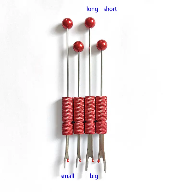 2023, новый дизайн, персонализированный металлический алюминиевый инструмент из нержавеющей стали, вышитый бисером, швейный инструмент, аксессуары для портного, бар, вышитый бисером, шов, рыхлитель