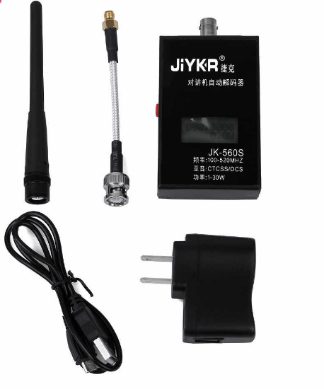 Счетчик частоты JK560S для Baofeng рация декодер 1-30 Вт 100-520 МГц CTCSS/DCS SMA-Female антенна частота