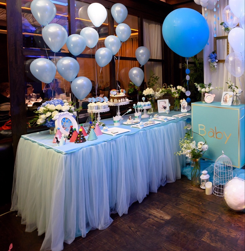 Wholesale wedding decoration party event table cover fabric baby shower table skirt