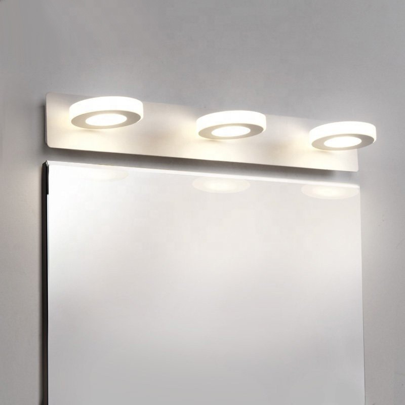 Горячая продажа Современный 9 Вт 3 головы зеркало свет led