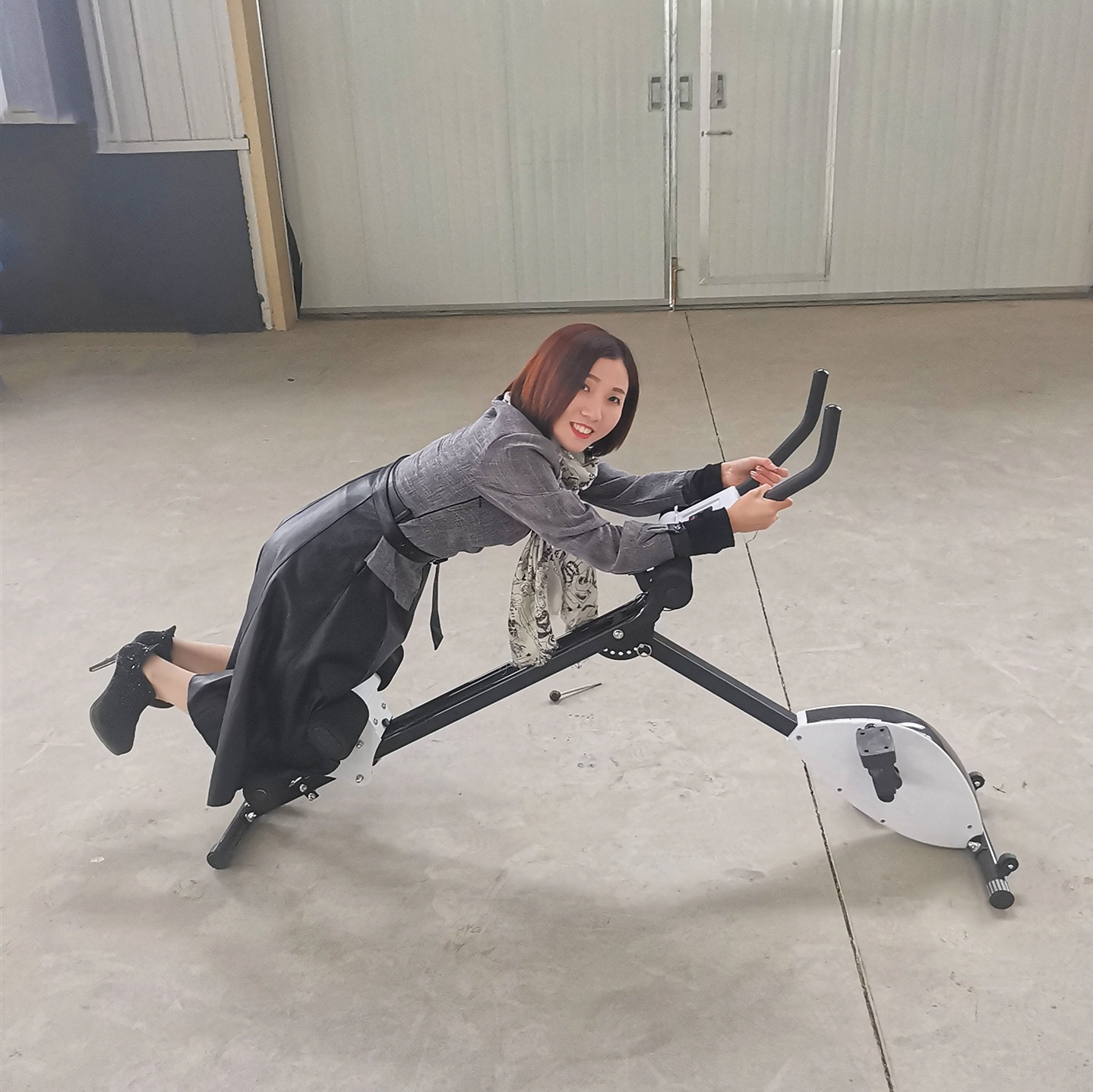 Body Building Home Fitness Magnetic Exercise Fat Bike