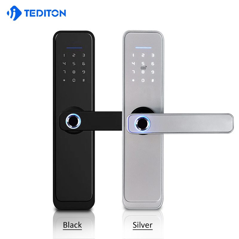 TTlock App Wi-Fi биометрический дверной замок с распознаванием отпечатка пальца цифровой bluetooth замок