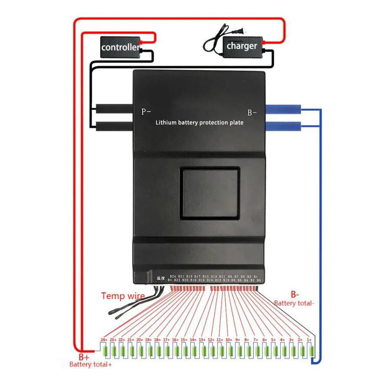 24V 36V 48V напряжение 7s 8s 10s 16s 20s JK BMS lifepo4 литиевые батареи 100A 150A 200a умная система управления ионными батареями