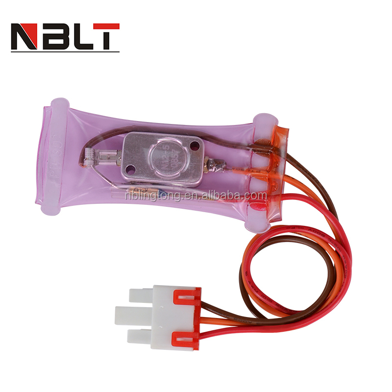 Hot selling refrigerator parts temperature sensor LG 6615JB2002A thermal fridge spare parts defrost thermostat with fuse ST-004