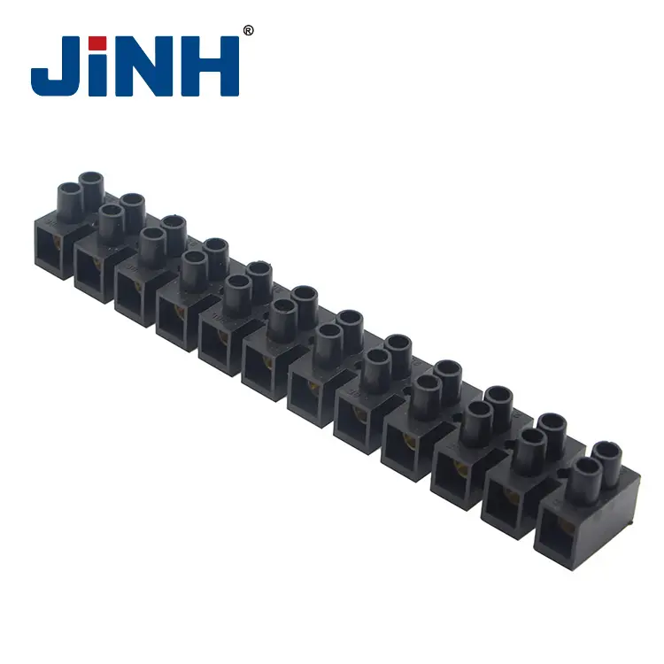 JINH Customized Professional Terminal Distribution Block Screwless Block Customized Color Electrical Wire Connector