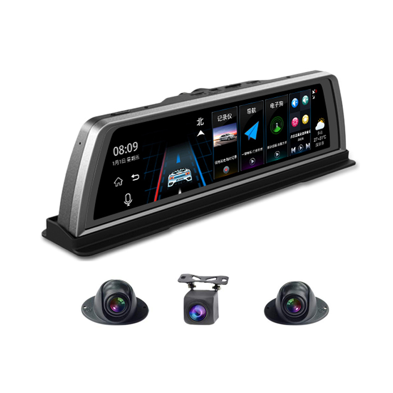 2021 10 inch Mirror 4 Camera Car Black Box Android 4g lte Dvr Live Straming Dash Cam