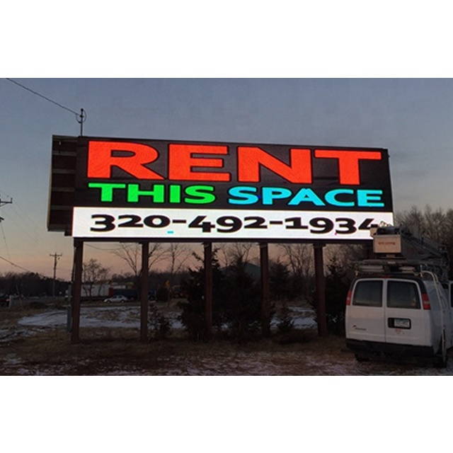 Outdoor digital electronic commercial advertising P10 P16 LED screen/led sign/Outdoor led display billboard smd