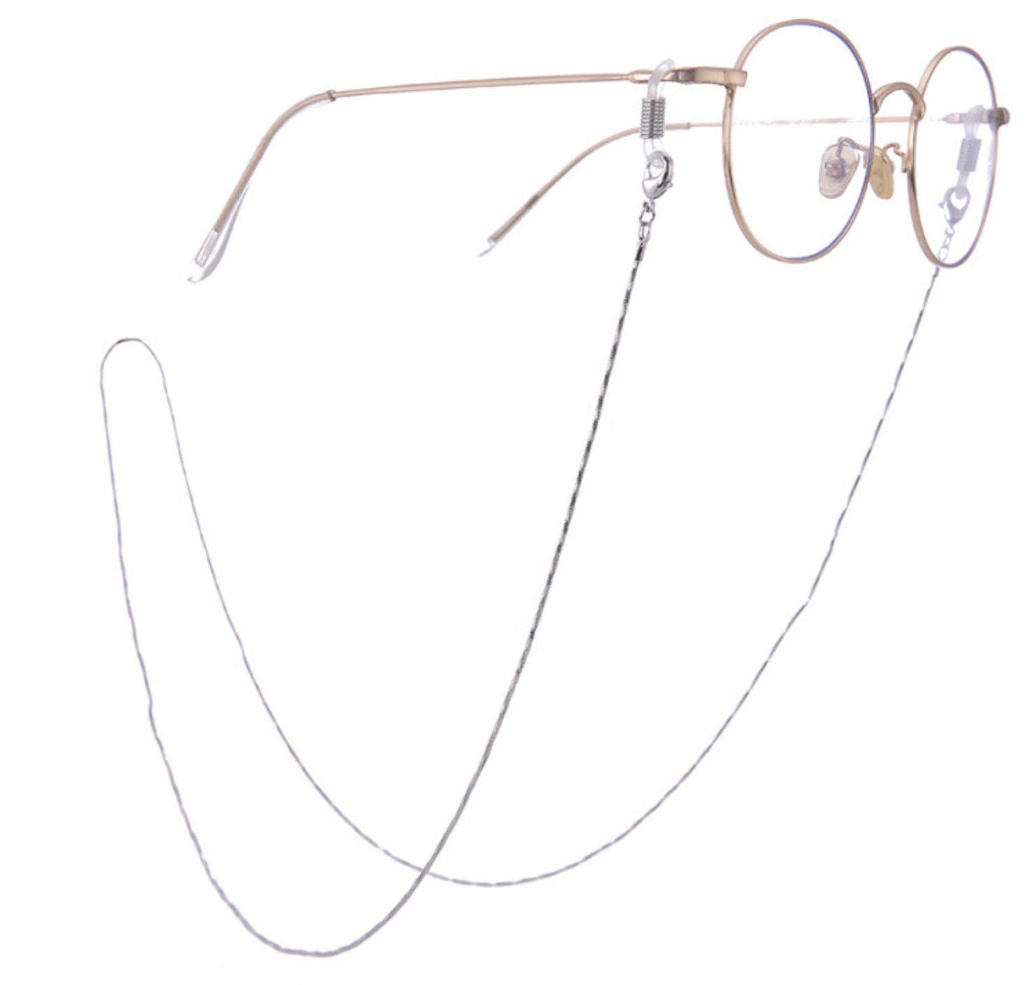 2022 New Fashion Design Gold Filled Glasses Accessories Chain with Stone for Women Girl