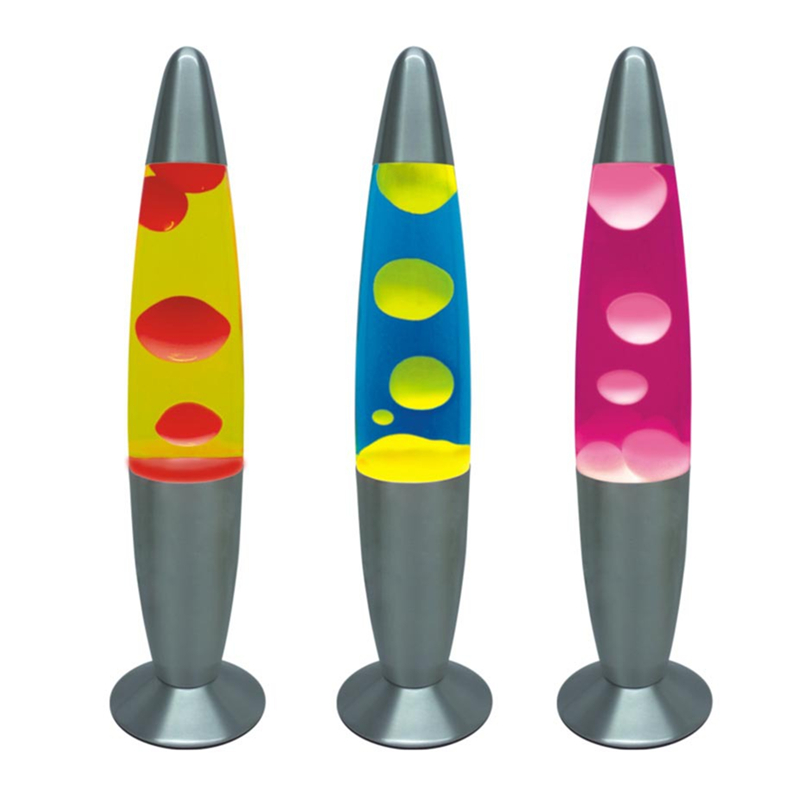 Оптовая торговля ночной столик lavalamp 25 Вт ракета медузы лампа металлическая лава лампа