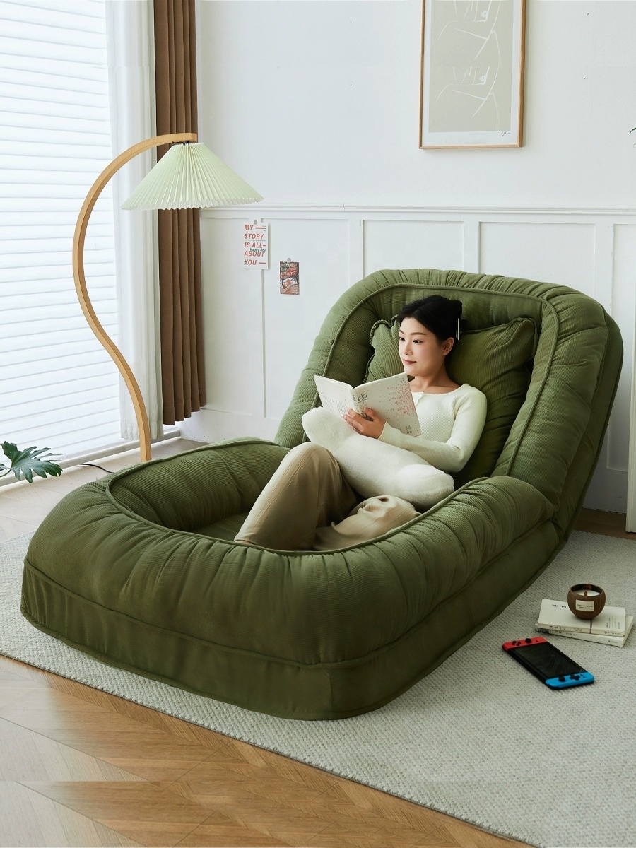 Modern Minimalist Caterpillar Small Leisure Chair Warm Nest Lazy Sofa For Bedroom Bed Balcony Tatami Hotel Living Room Apartment