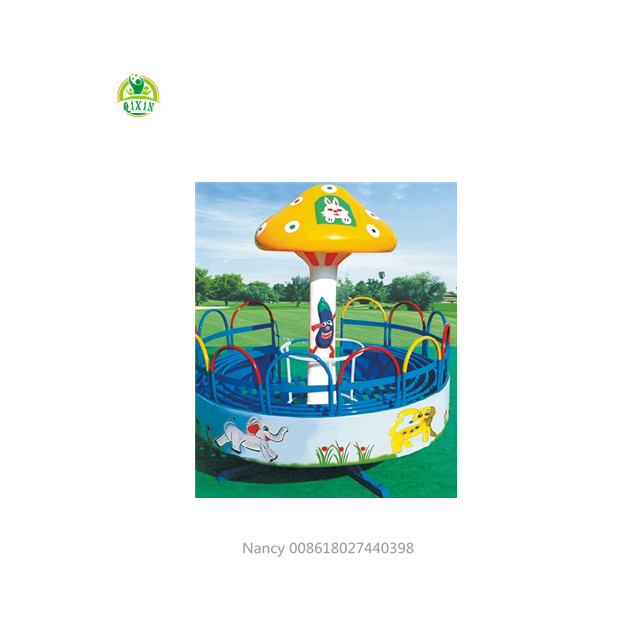 Уличная игровая площадка оборудование гриб карусель merry go round для детей