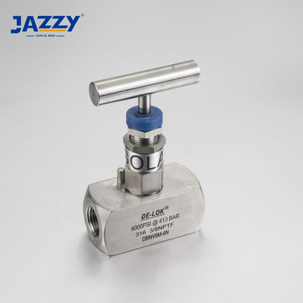 Оригинальный заводской барсток JAZZY, игольчатый клапан из нержавеющей стали swagelok