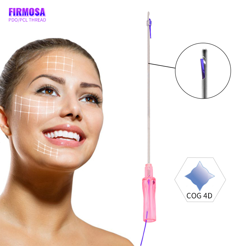 Firsoma Korea beauty product Medical Usage hilos tensores pdo Pcl Thread facial Lifting 3d 4d Cog Lift For Nose