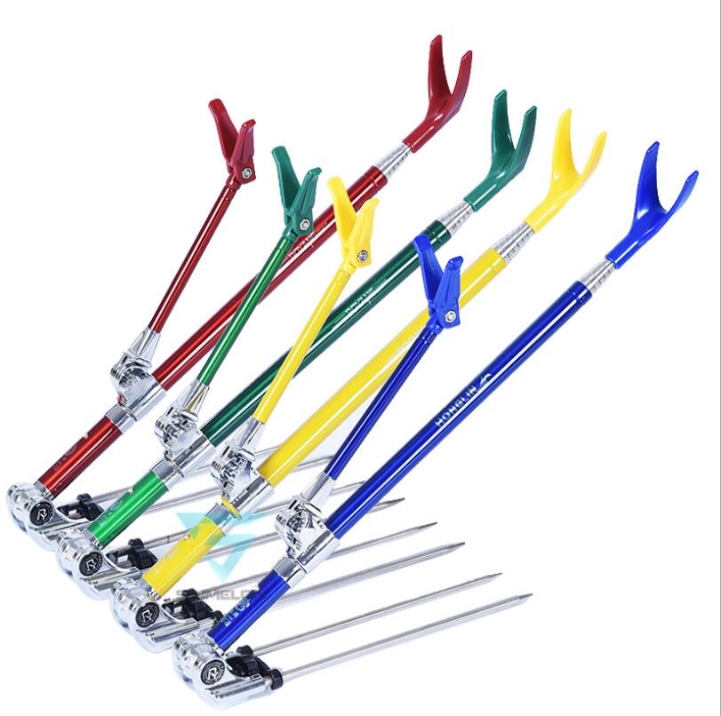 Stainless steel fishing stand to insert fishing rod stand turret Fishing Rod Racks