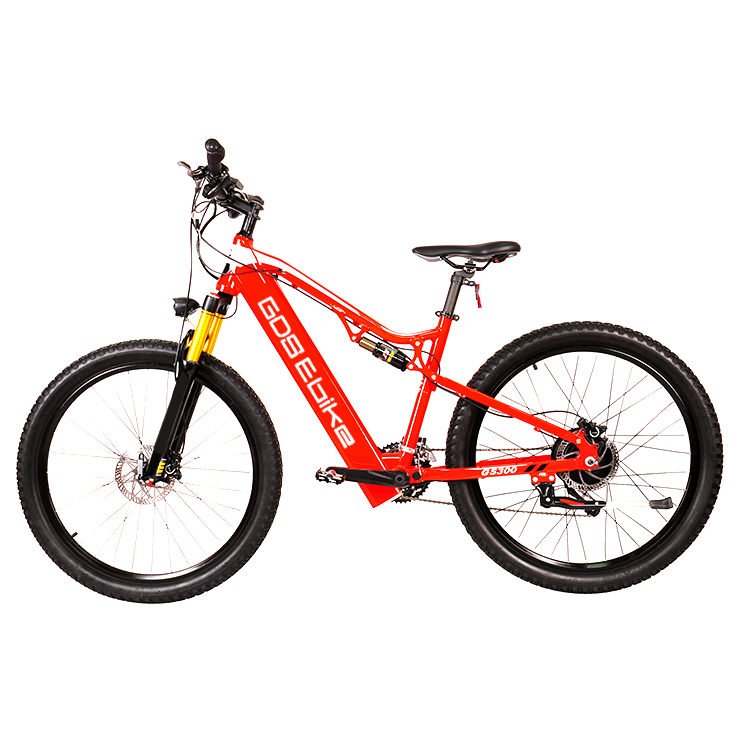 GDSEBIKE быстрая доставка, в наличии, полный подвесной горный велосипед, электрический съемный аккумулятор, электровелосипед 2021