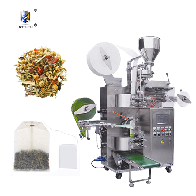 KL Herbal Sachet Tea Packing Machine High Speed Inner And Outer Tea Bag