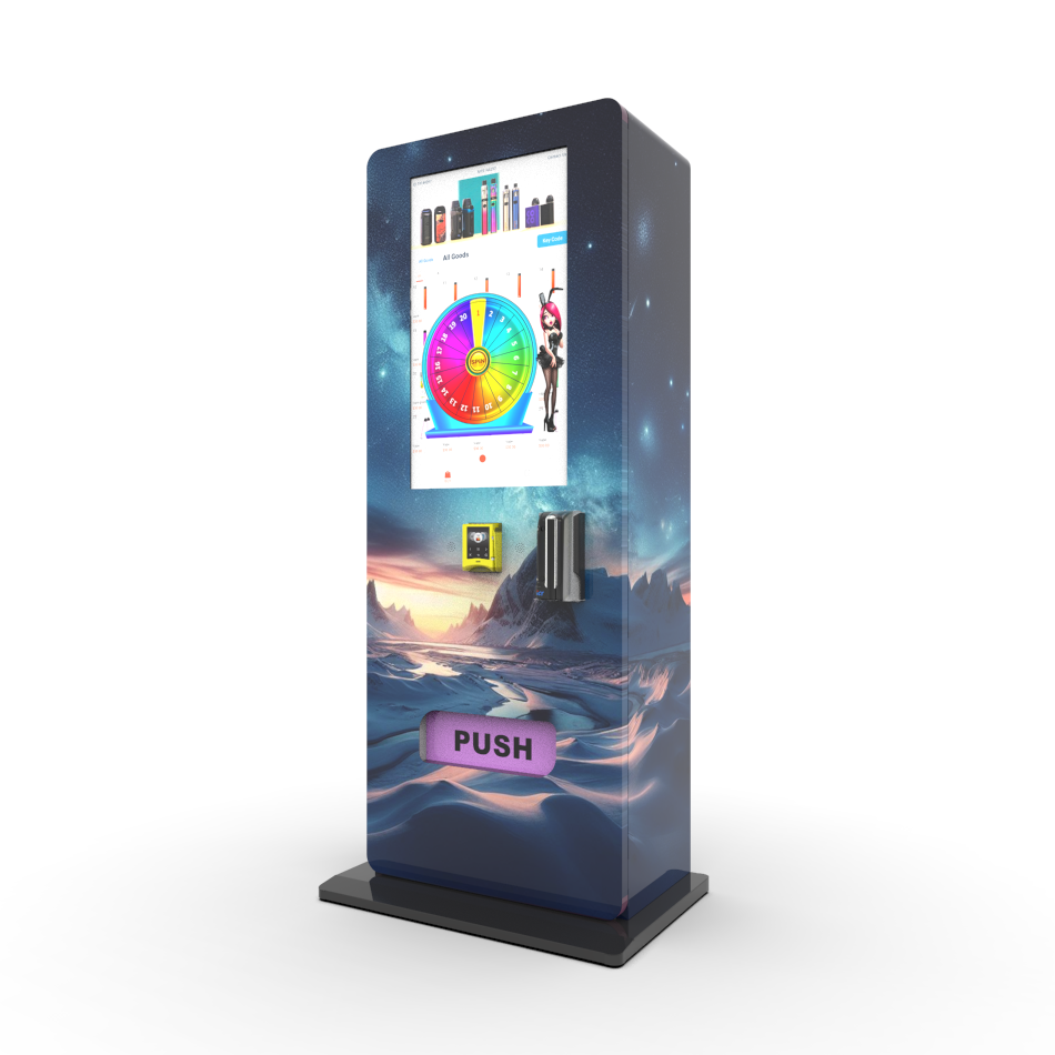 New Style Touch Screen Vending Machine Small Automatic Vending Machine Snacks With Trading Card Vending Machine