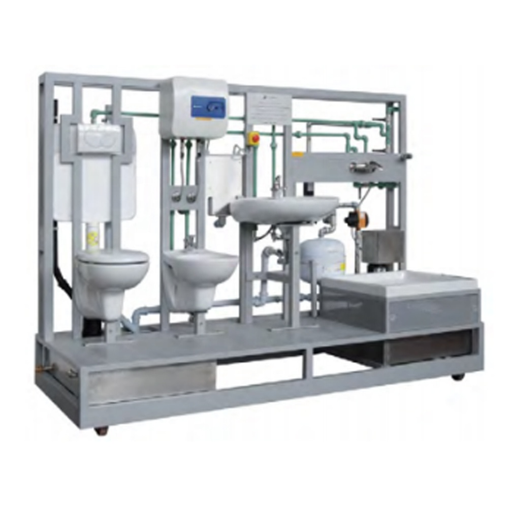 Assembly Kit Of HydroSanitary Systems Vocational Training Equipment Didactic Educational Teaching Equipment