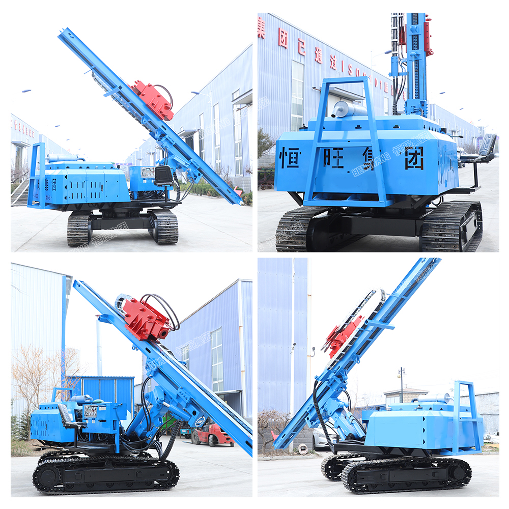 Буровая установка Micropile, небольшая буровая установка, вращающийся Солнечный молоток, сварочный молоток