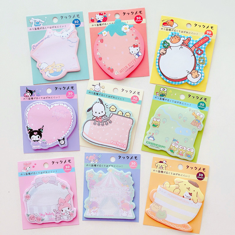Junhui Kawaii My Melody Cinnamoroll Kuromi записная книжка портативный студенческий руководитель аниме сообщение может рвать блокнот