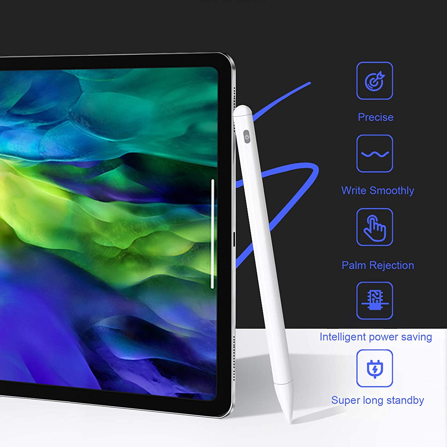 Палм-отказ от стилус для iPad Pro 11 12,9 2020 2018 2019 6th 10,2 7th 8th поколения мини iPad 5 Air iPad 3 4 для Apple iPad карандаш