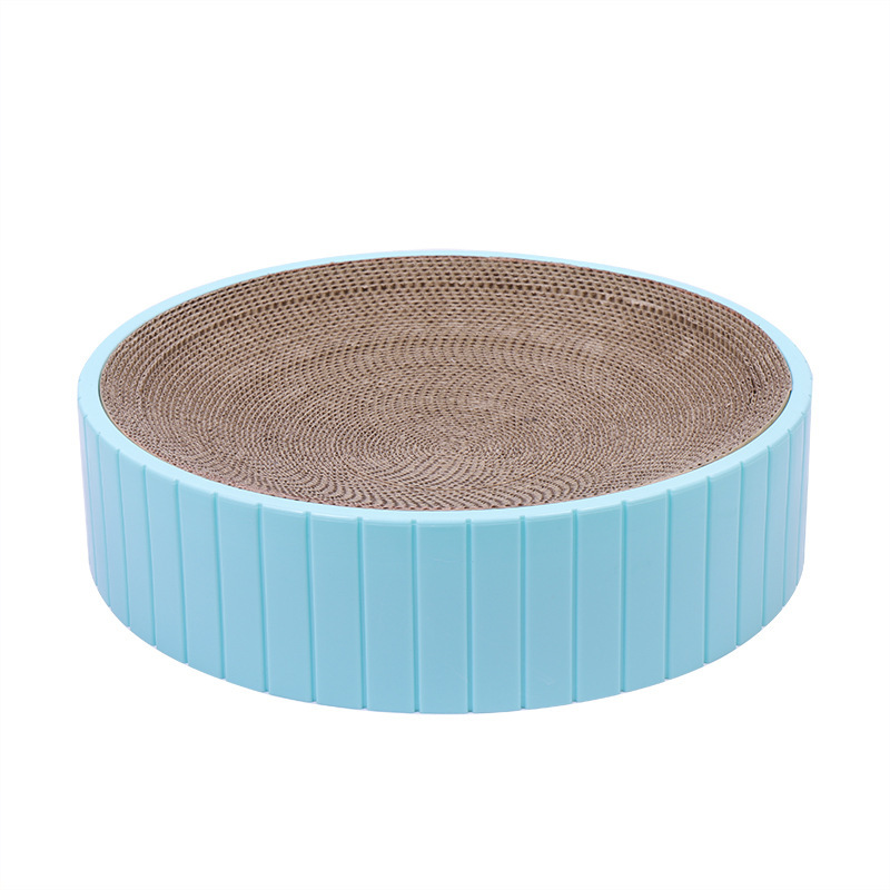 Round Corrugated Cat Claw Board Scratch Resistant Wear-resistant Cat Paw Grinding Pet Toys Cat Products