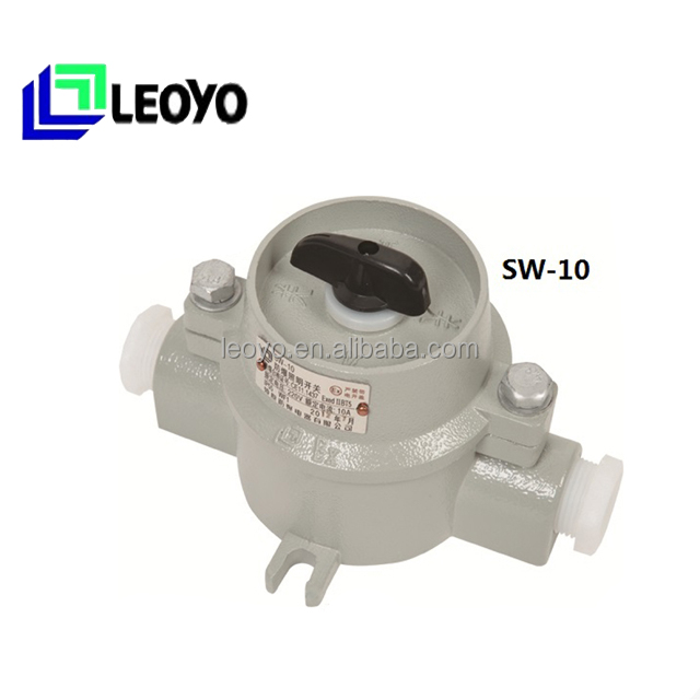 Leoyo SW-10 взрывозащищенный выключатель освещения