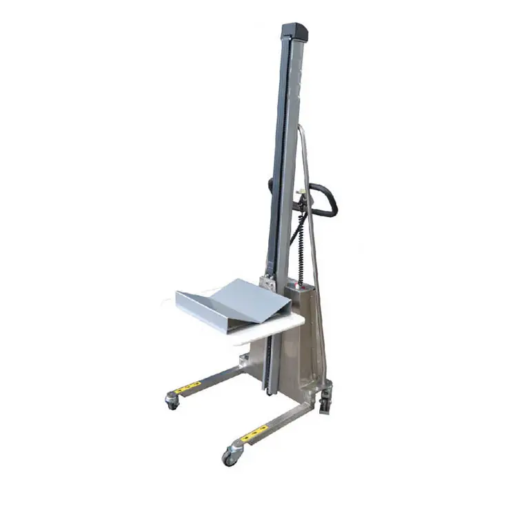 ME-W Series Manual Lift Fork Material Hand Equipment 2T 1.6M Stainless Steel Work Positioner