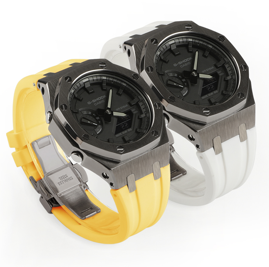 Горячая продажа GSHOCK GA-2100 Gen 3 ремешок для часов резиновый ремешок корпус для часов из нержавеющей стали ободок для замены