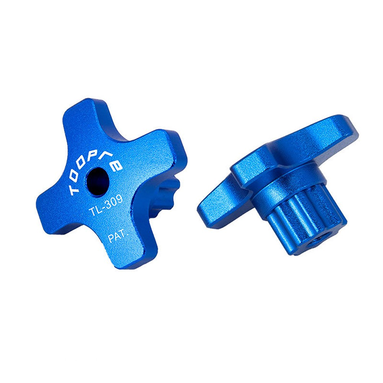 Toopre Aluminum Alloy Bicycle Crank Installation Tool Bike Crank Remover Repair Tools