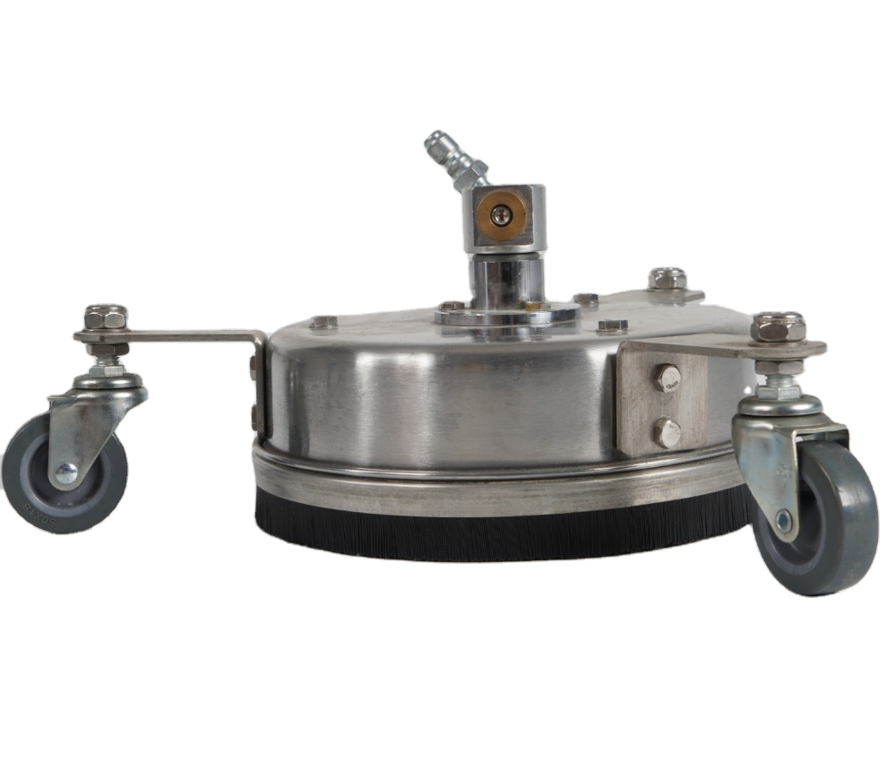 High pressure washer Stainless Steel water wheel floor brush
