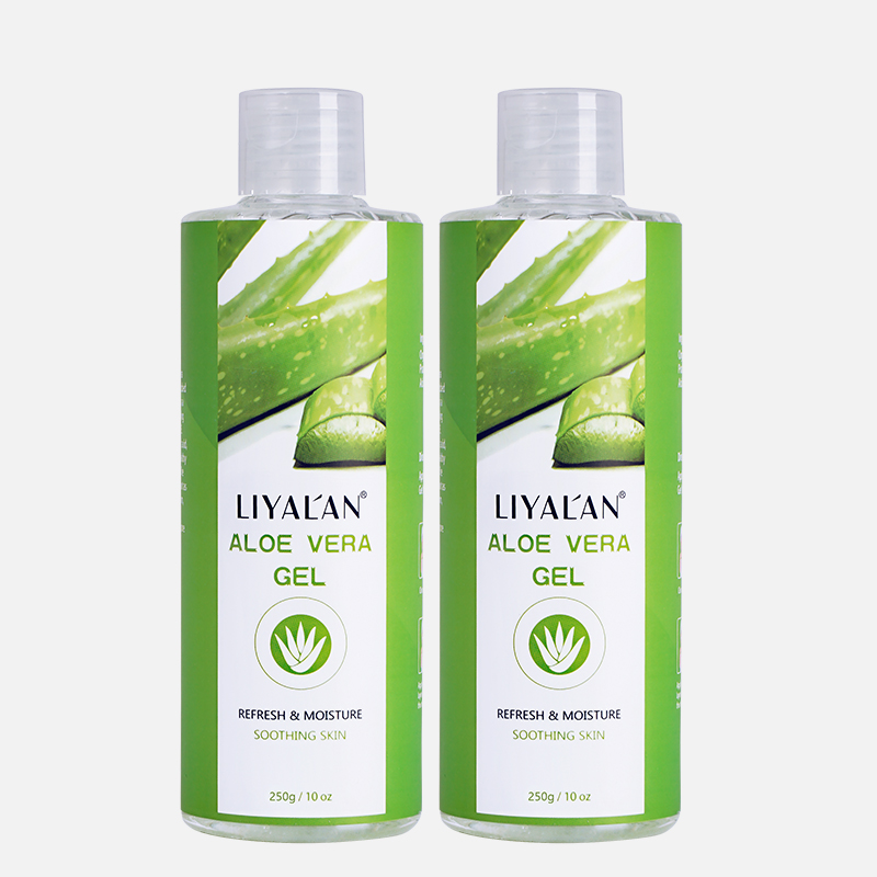 Best Private Label High Quality 300g Skin Care Hydrating 100% Pure Natural After Sun Soothing Aloe Vera Gel