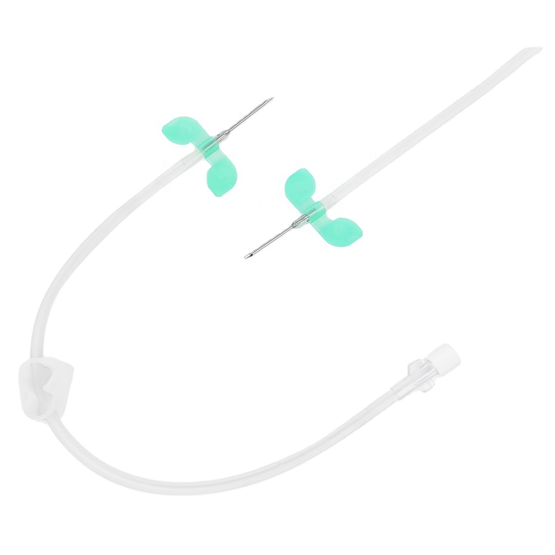 Medical AV Safety Fistula Needle Disposable surgical device Arterial Venous Cannula Needle Fixed Rotary wing