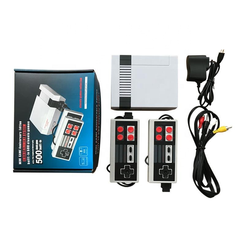 ТВ игровой плеер магазин 620 игровая консоль видео ручной для NES FC 8bit классические игры с розничной коробкой