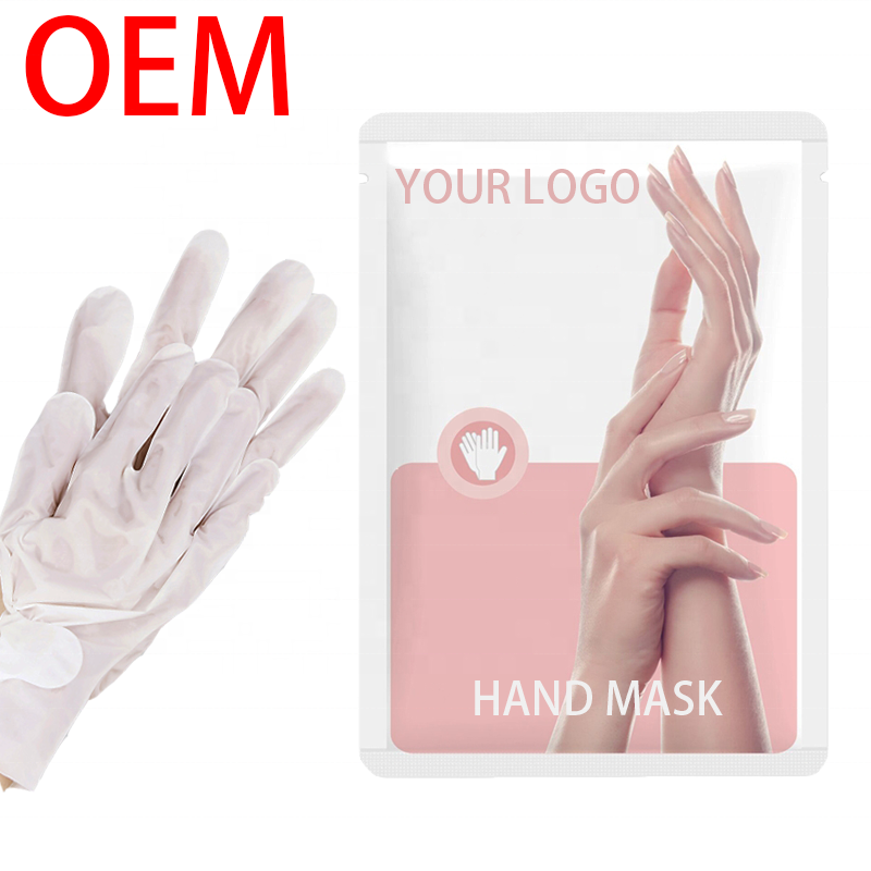 OEM korean gloves film whitening moisturing hyaluronice acid nourishing hand mask for dry anti aging
