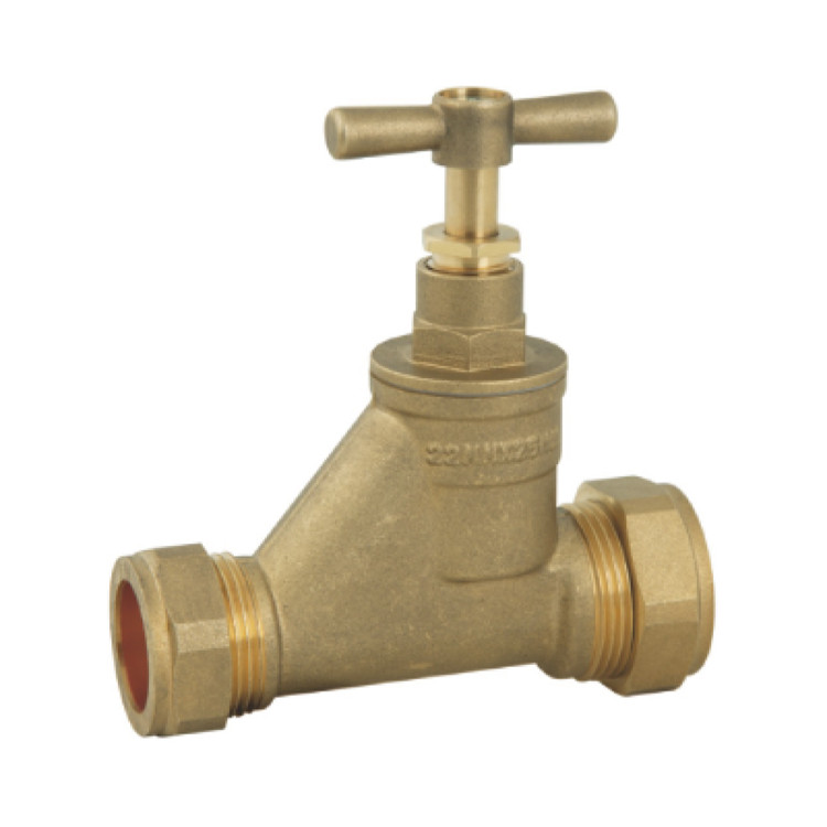 Brass Stop Valve, CXC 20mmX20mm brass valve