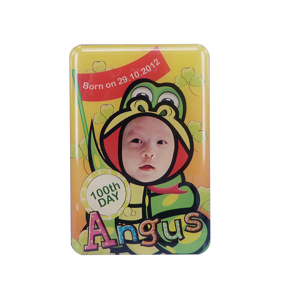 Photo travel country custom character souvenirs 3d tin refrigerator magnet
