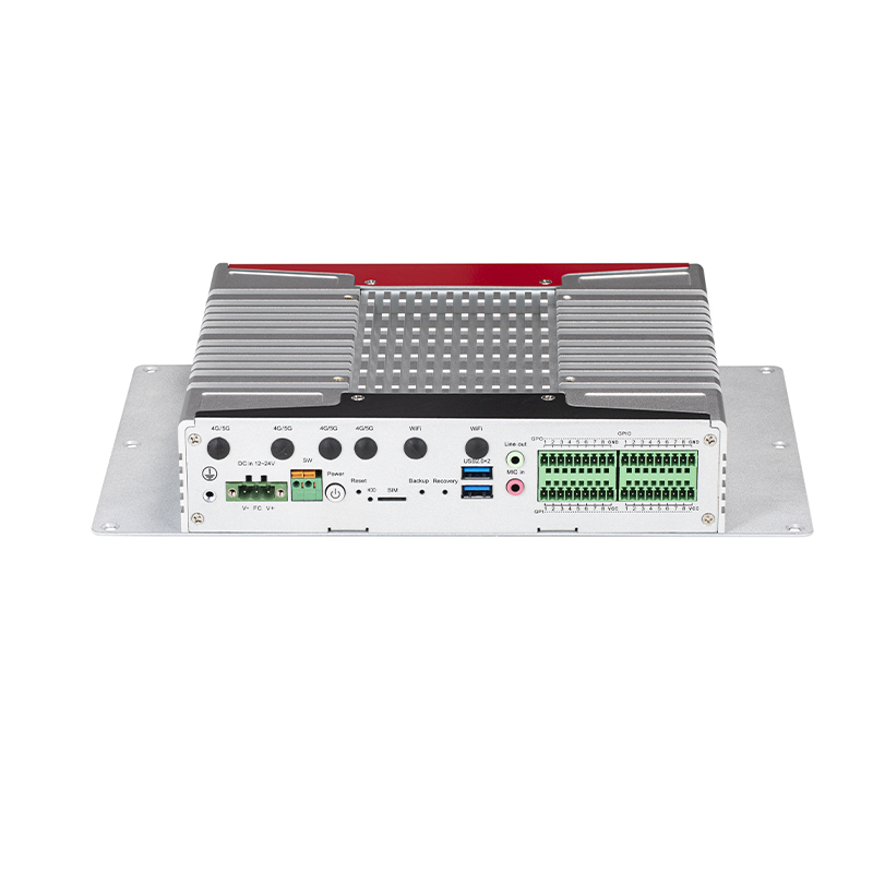 Высококачественный Процессор i3/i5/i7 7/8 gen 32GPIO 6USB3.0 безвентиляторная коробка ПК Встроенный промышленный компьютер