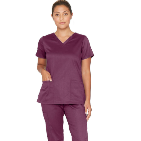 Essentials Unison Women's Scrub Set Easy Care Top and Pants