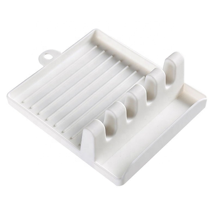 2021 New Kitchen Soup Spoon Mat Spatula Shelf Pot Cover Rack