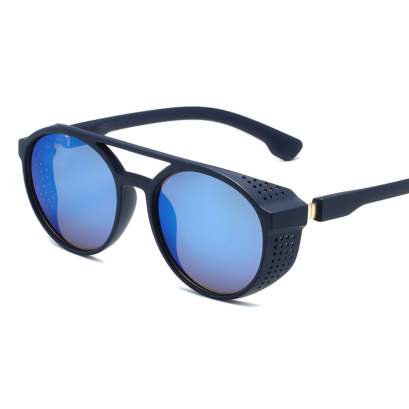 New Vintage Round Night Vision Glasses Polarized PC Women Sunglasses for Driving