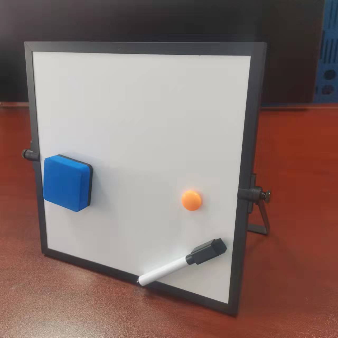 10x10 дюймов черная пользовательская доска для ноутбука маленькая настольная доска для сухого стирания белая доска магнитная двусторонняя мини белая доска Складная для детей