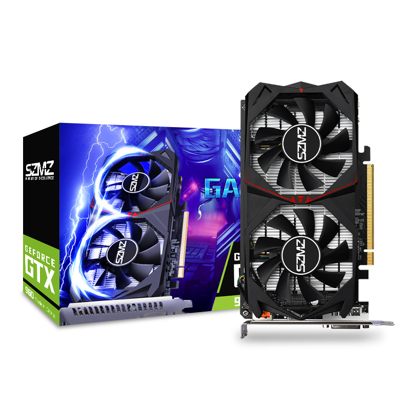 Видеокарта GTX 960 4 Гб GPU подходит для NVIDIA GeForce GTX960 4G видеокарты компьютерная игровая PUBG настольная