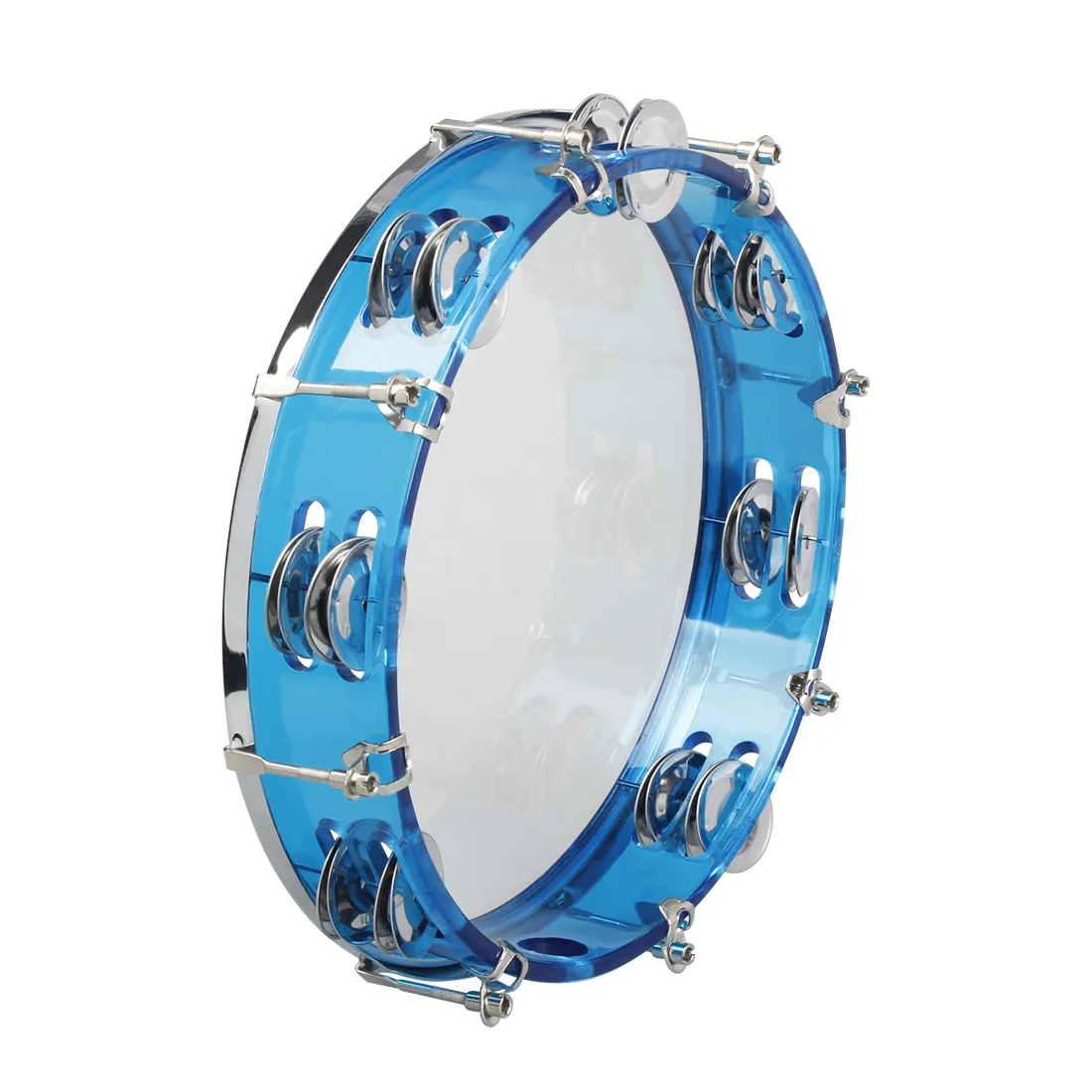 Wholesale High Quality Support Self Tuning 10 Inch Hand Drum Playing Percussion Tambourine