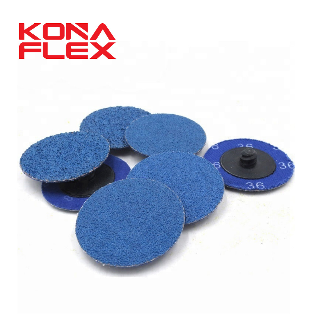 Konaflex-3 дюйма циркония Керамический нож быстрой смены наждачные круги roloc Зачистка поверхности диски