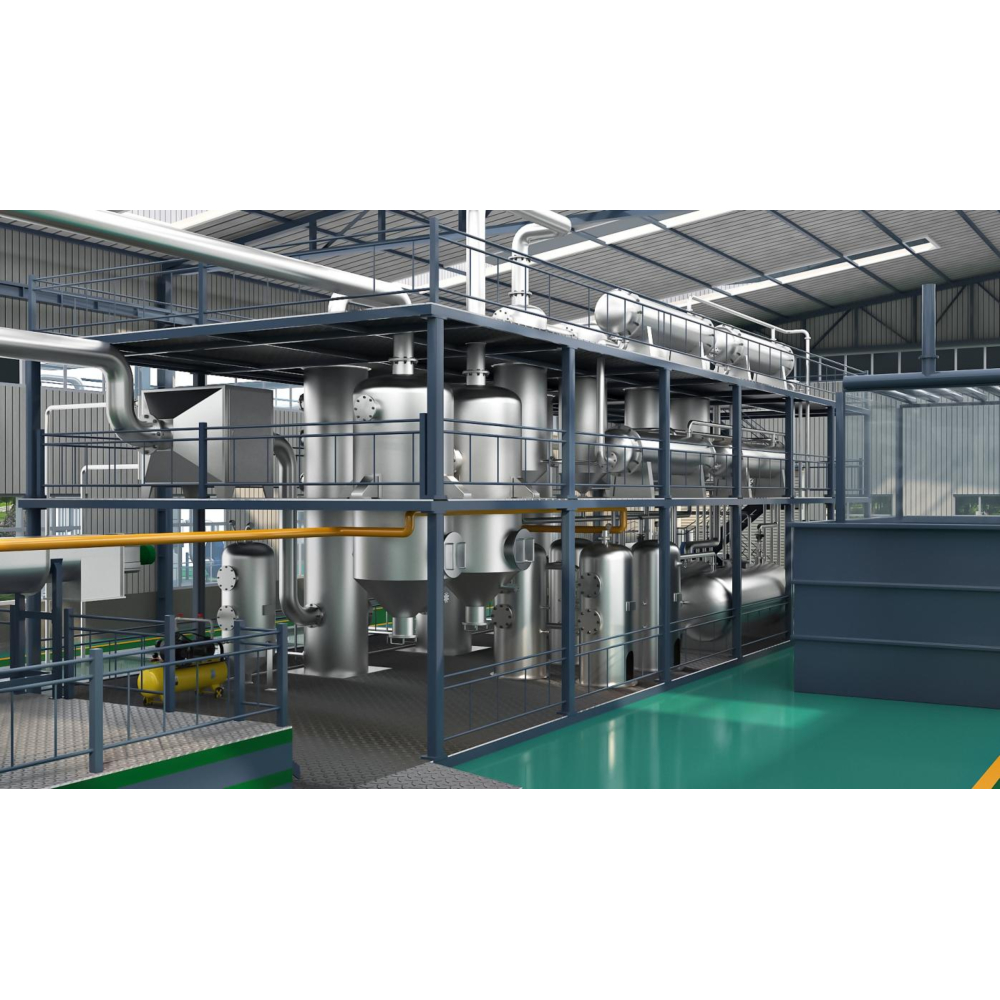 Crude Oil To Diesel Process Petroleum Refinery Distillation Plant