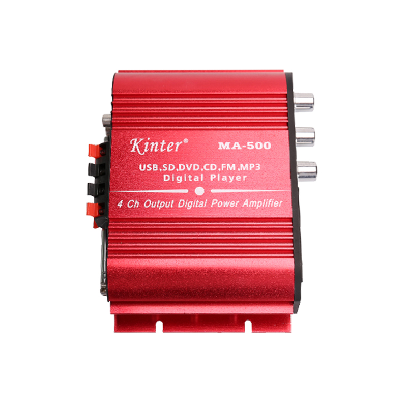 Kinter MA-500 высокое качество хороший голос Hi-Fi автомобильный усилитель с цифровым дисплеем usb sd fm пульт